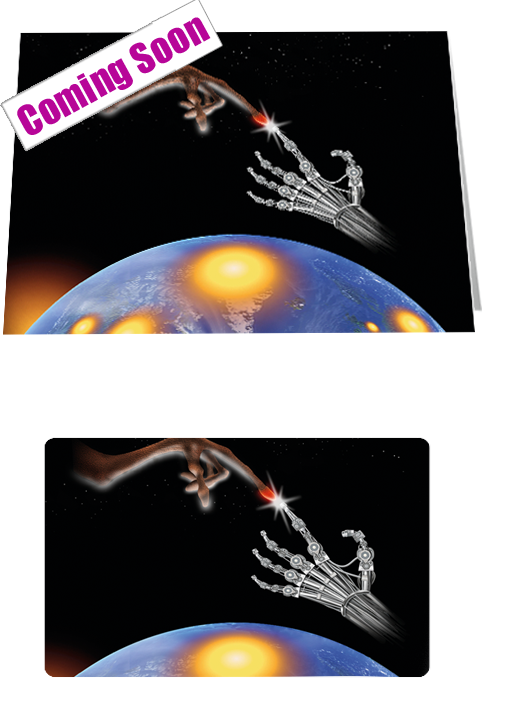 Mash-Ups: E.T. Meets Terminator (War Notecard £3.99