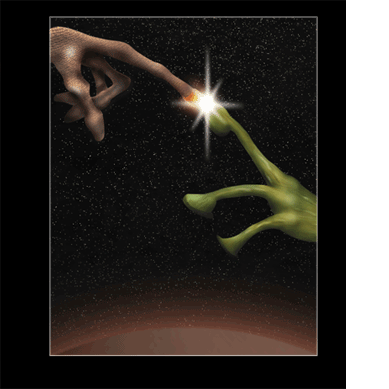 Mash-Ups: E.T. Meets Tripod Martian