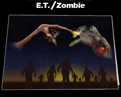 Stand Off Alien V Jason Voorhees Notecard £3.99