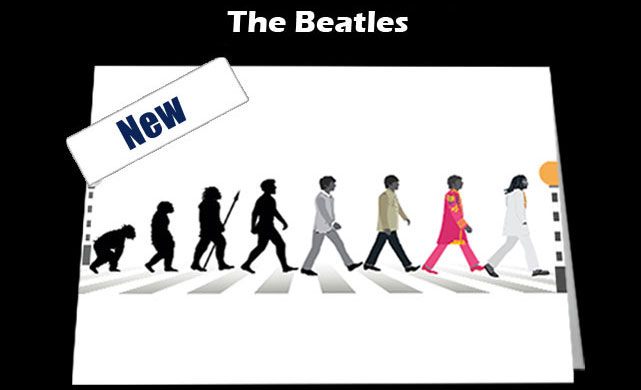 Evolution: The Beatles Notecard - £3.99