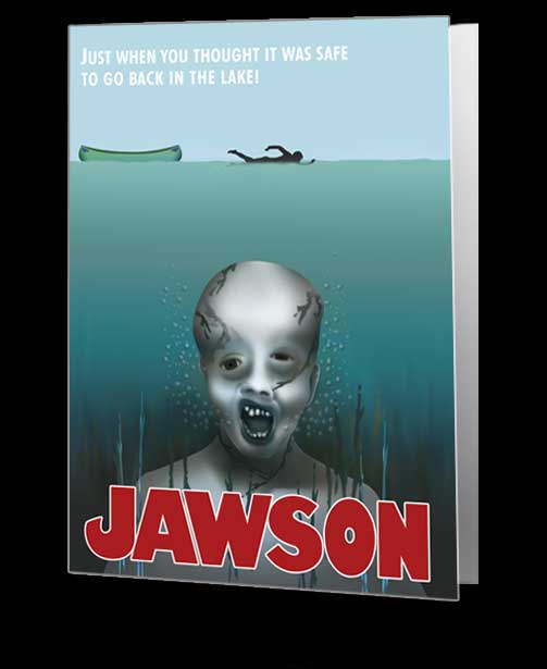 Mash-Ups Jawson Notecard - £3.99