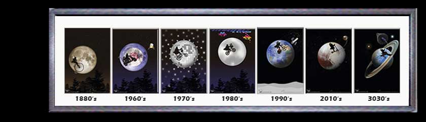 Past, Present & Future Full Set Display