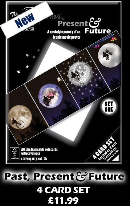 Past Present & Future 4 Card Set - £11.99