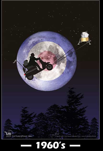 Past, Prest & Future 1960's Prints