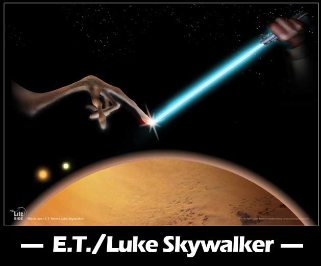 Mash Ups: ET Meets Luke Skywalker