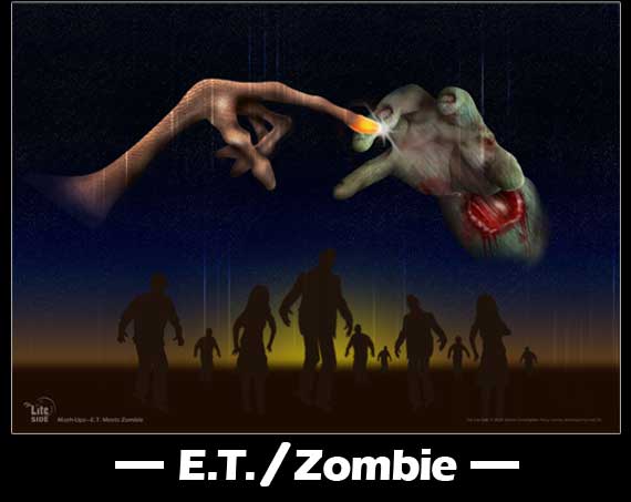 The Lite Side E.T. Meets Zombie