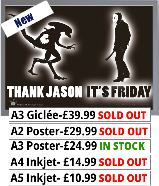 Stand Off - Xenomorph Vs Travis Bickle Print Price From £10.99