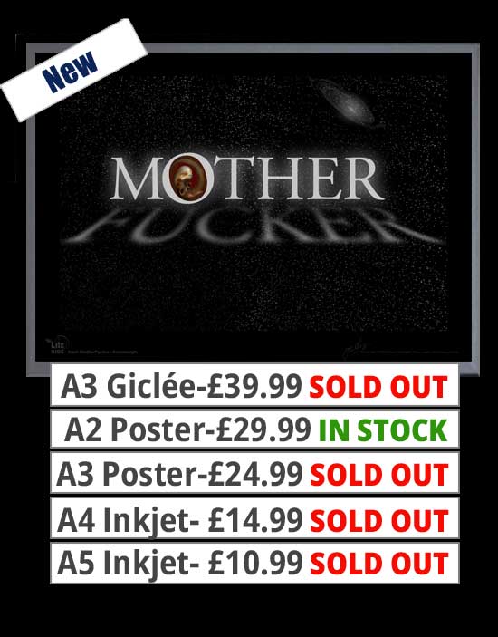 Alien Mother Fucker Posters From £10.99