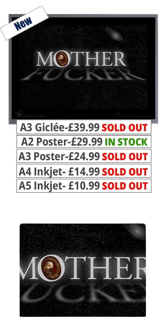 Alien Mother Fucker Posters From £10.99