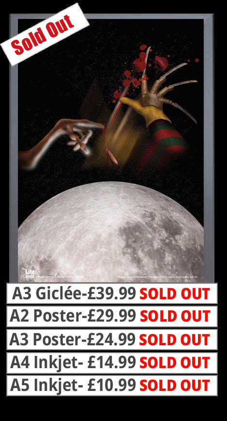Mash Ups E.T.Meets Freddy Moon - Print - Price From 10.99