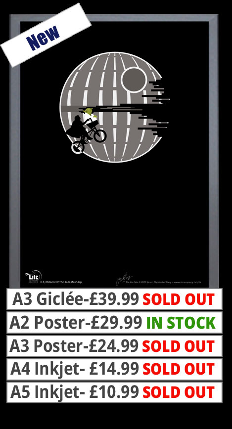 Mash Ups - E.T. & Return Of The Jedi - Print - Price From 10.99