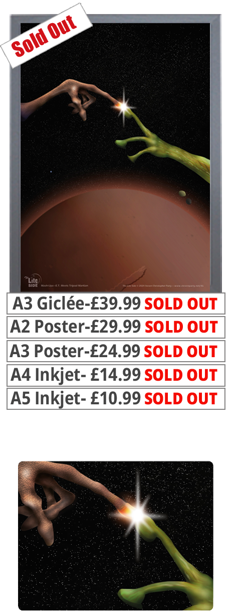 Mash Ups - E.T. & Tripod Martian - Print - Price From 10.99