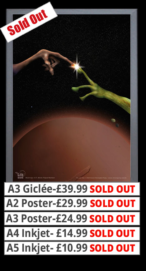 Mash Ups - E.T. & Tripod Martian - Print - Price From 10.99