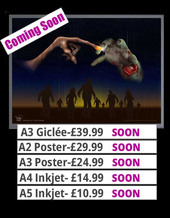Mash-Ups: E.T. Meets Zombie Posters From £10.99
